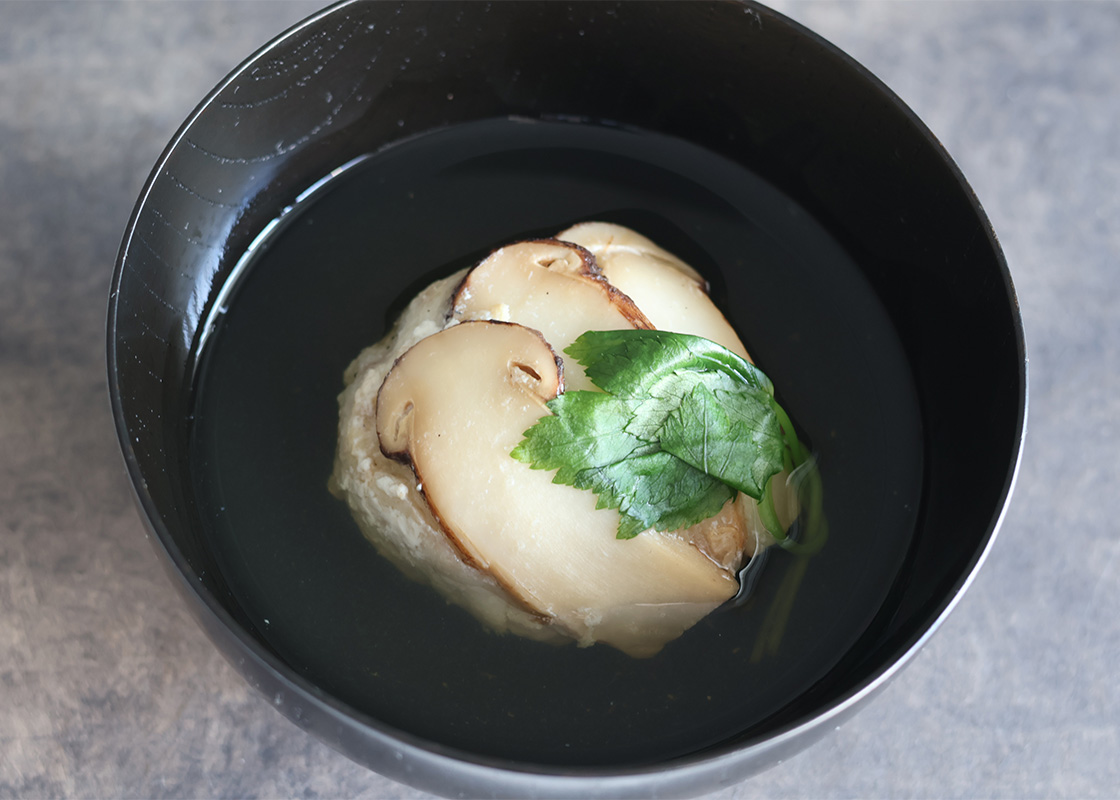 松茸しんじょう椀