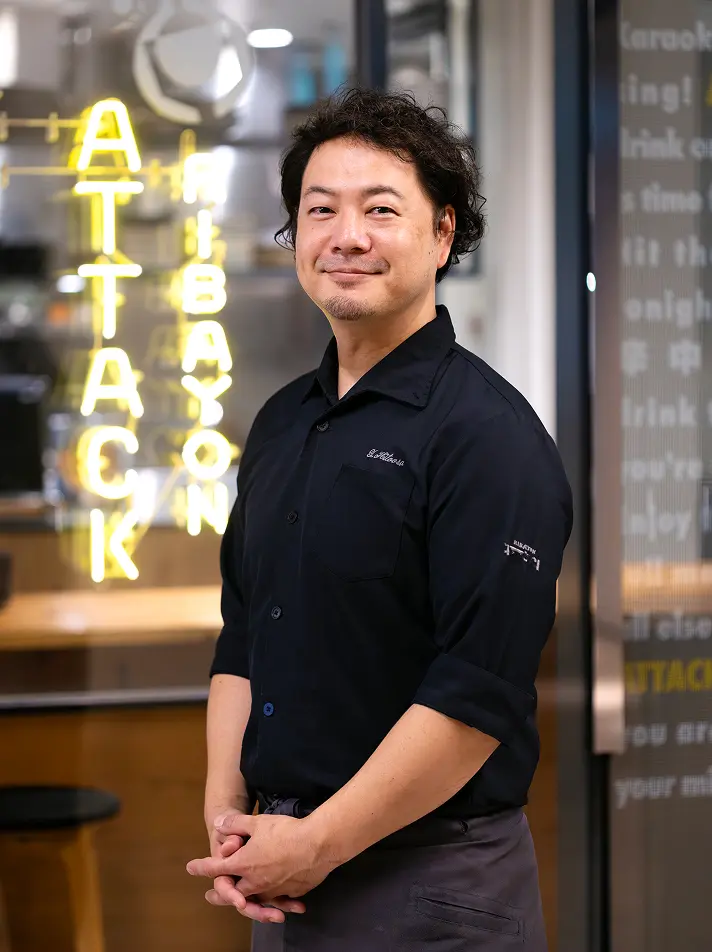 人長良次シェフ