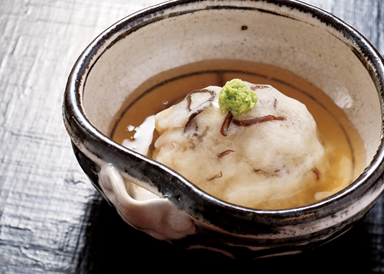 日本料理のストラクチャー 蒸し物