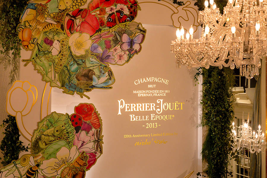 ボトルデザイン誕生から120年 「ペリエ・ジュエ　ベル・エポック」描かれたアネモネに思いを馳せる