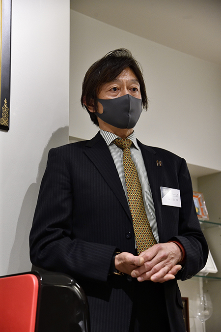 テロワール九州協議会の代表を務め、宮崎の生産者たちを取りまとめる八田淳氏。