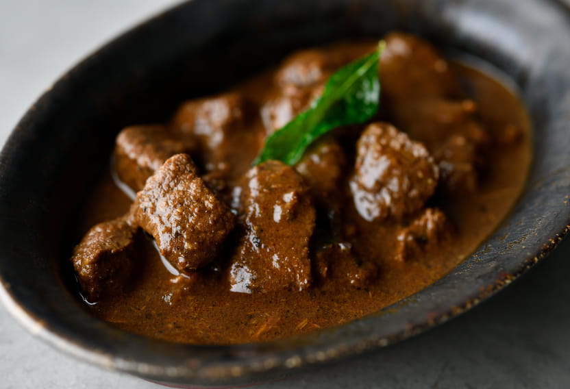 とっとりジビエ　スリランカの伝統的な鹿肉カレー